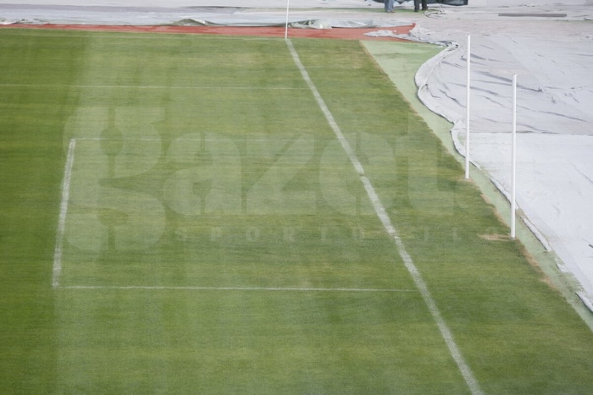 Gazonul de pe ”Cluj Arena” a rezistat la două zile de concerte