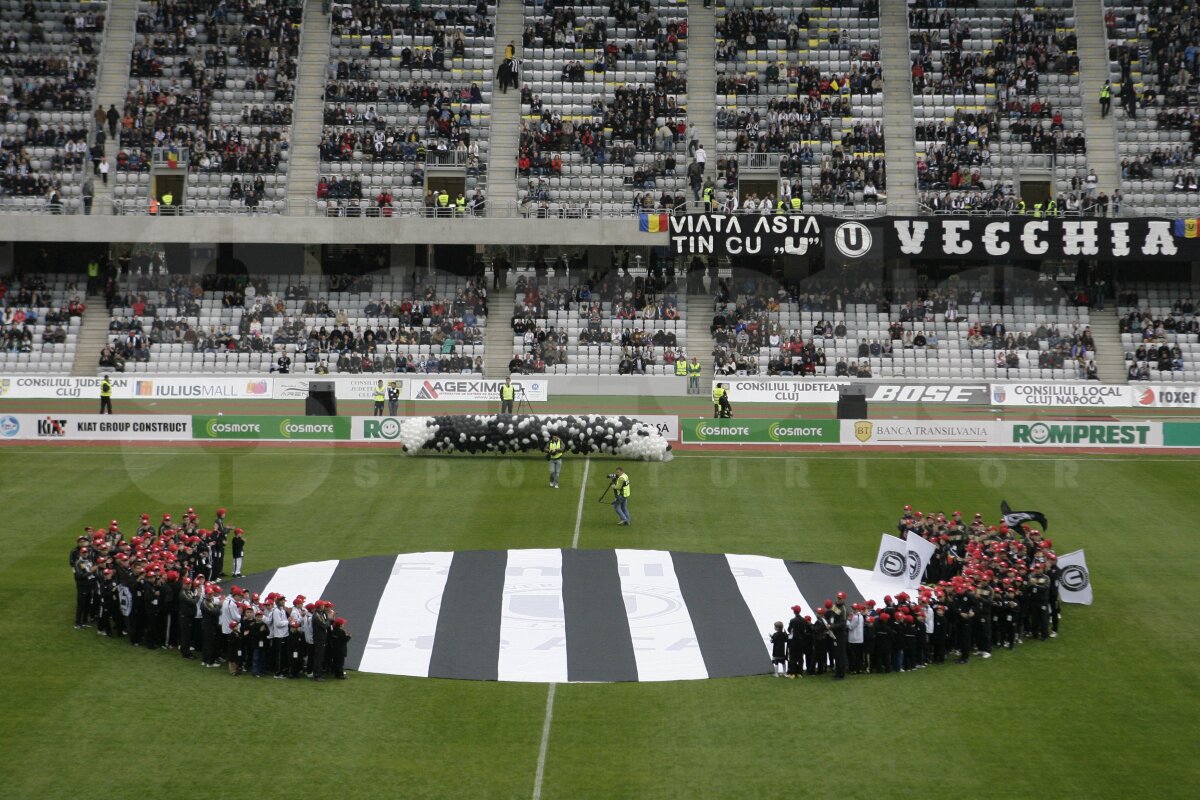 FOTO » U Cluj şi-a inaugurat stadionul cu o înfrîngere, 0-4 cu Kuban