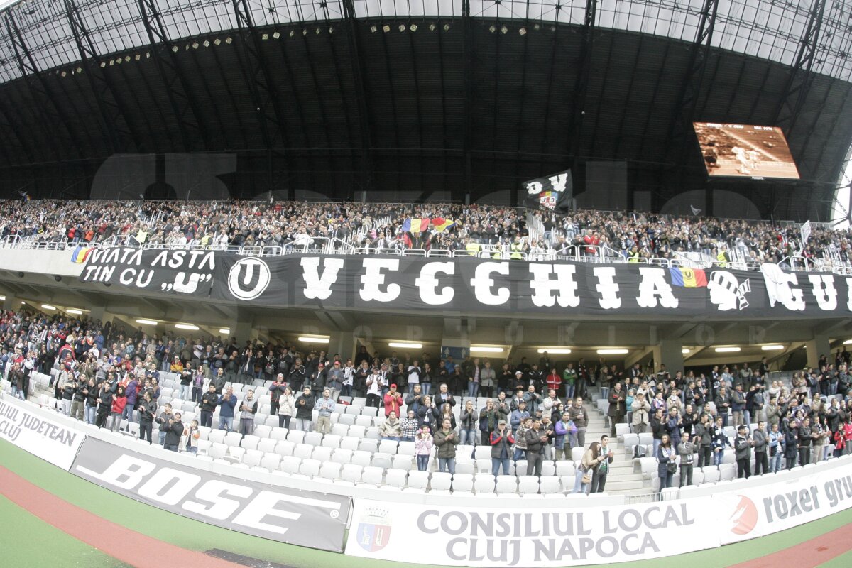 FOTO » U Cluj şi-a inaugurat stadionul cu o înfrîngere, 0-4 cu Kuban