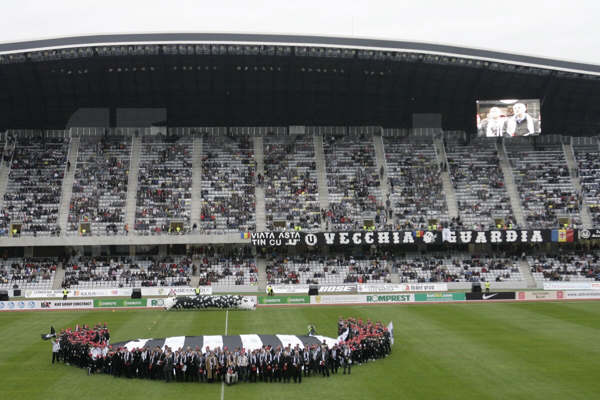 FOTO » U Cluj şi-a inaugurat stadionul cu o înfrîngere, 0-4 cu Kuban
