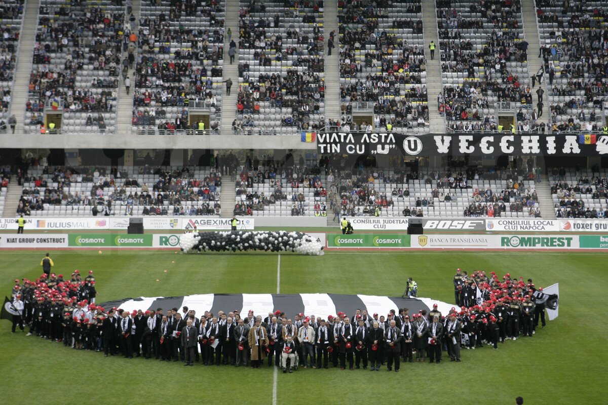 FOTO » U Cluj şi-a inaugurat stadionul cu o înfrîngere, 0-4 cu Kuban