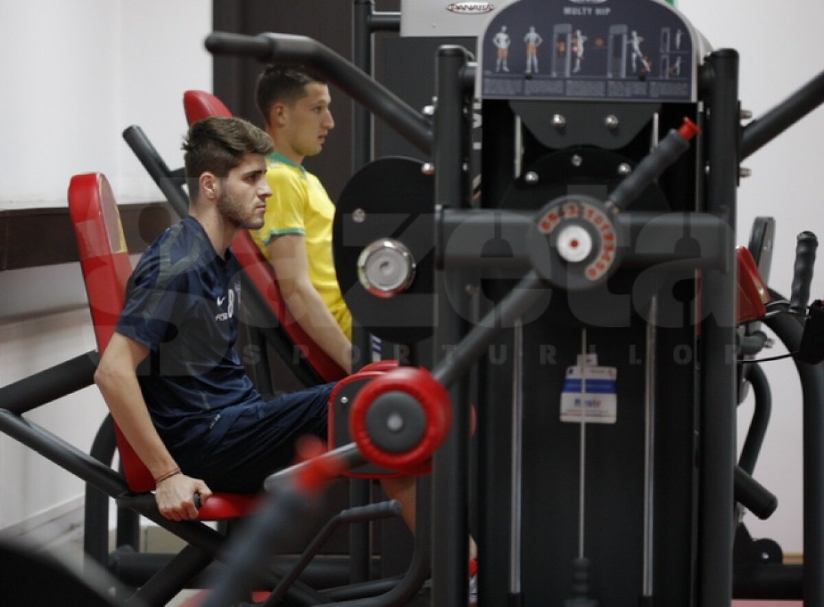 FOTO Ilie Stan vrea forţă » 4 stelişti "au tras de fiare" pentru a reintra rapid în programul echipei ;)