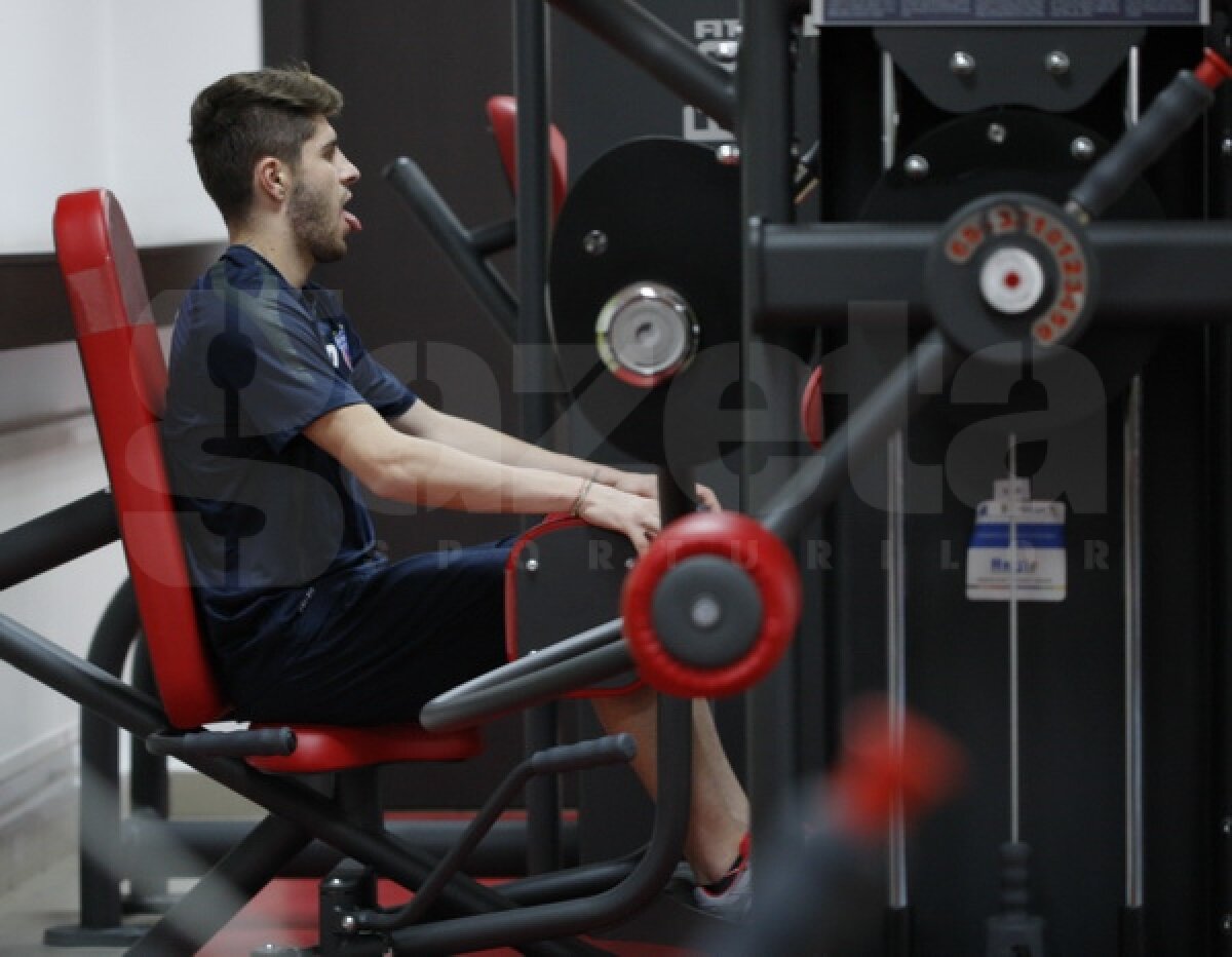 FOTO Ilie Stan vrea forţă » 4 stelişti "au tras de fiare" pentru a reintra rapid în programul echipei ;)