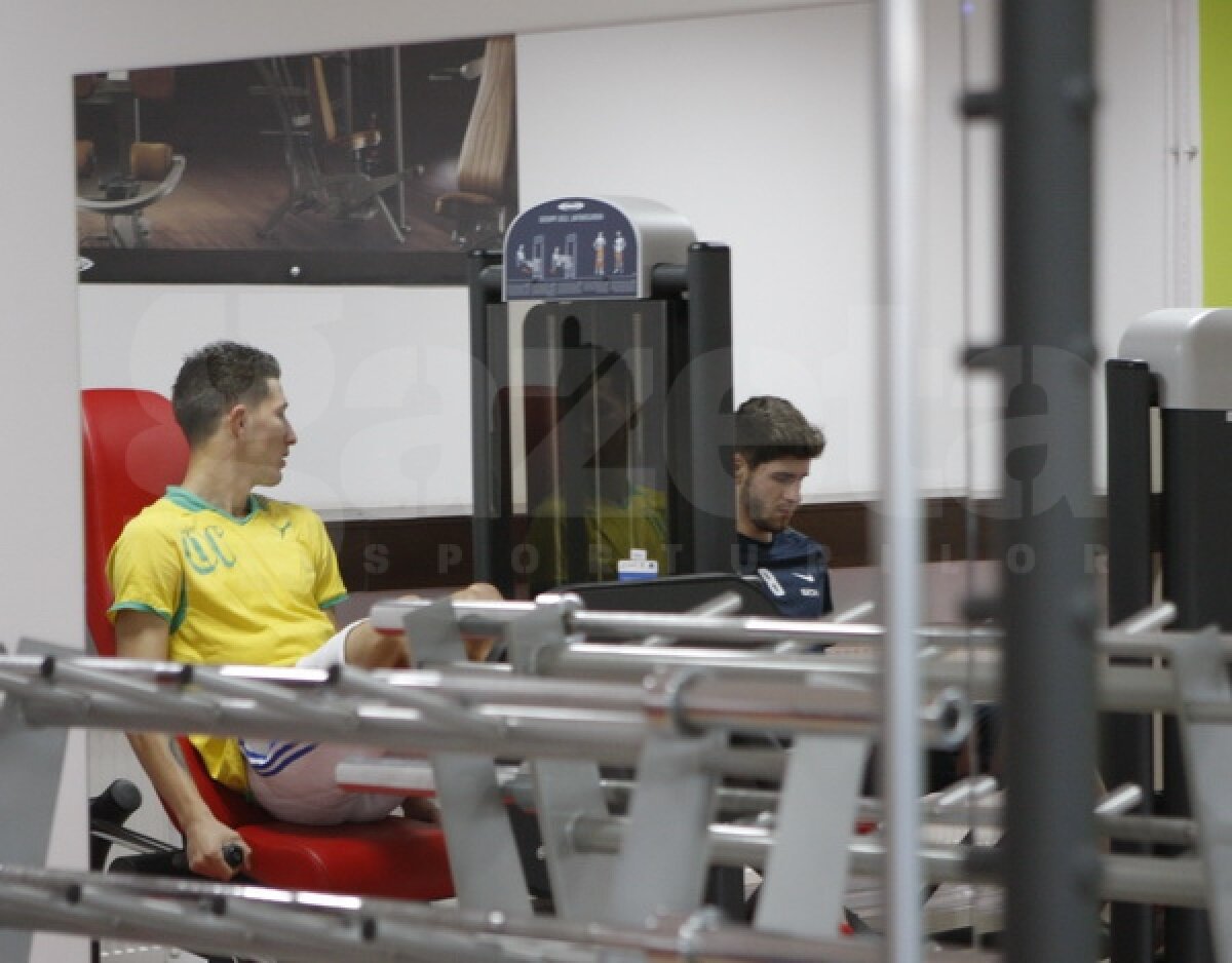 FOTO Ilie Stan vrea forţă » 4 stelişti "au tras de fiare" pentru a reintra rapid în programul echipei ;)