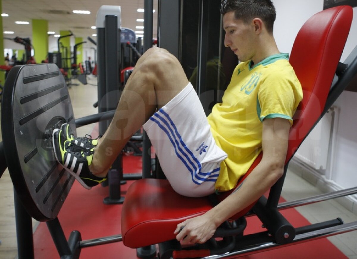 FOTO Ilie Stan vrea forţă » 4 stelişti "au tras de fiare" pentru a reintra rapid în programul echipei ;)