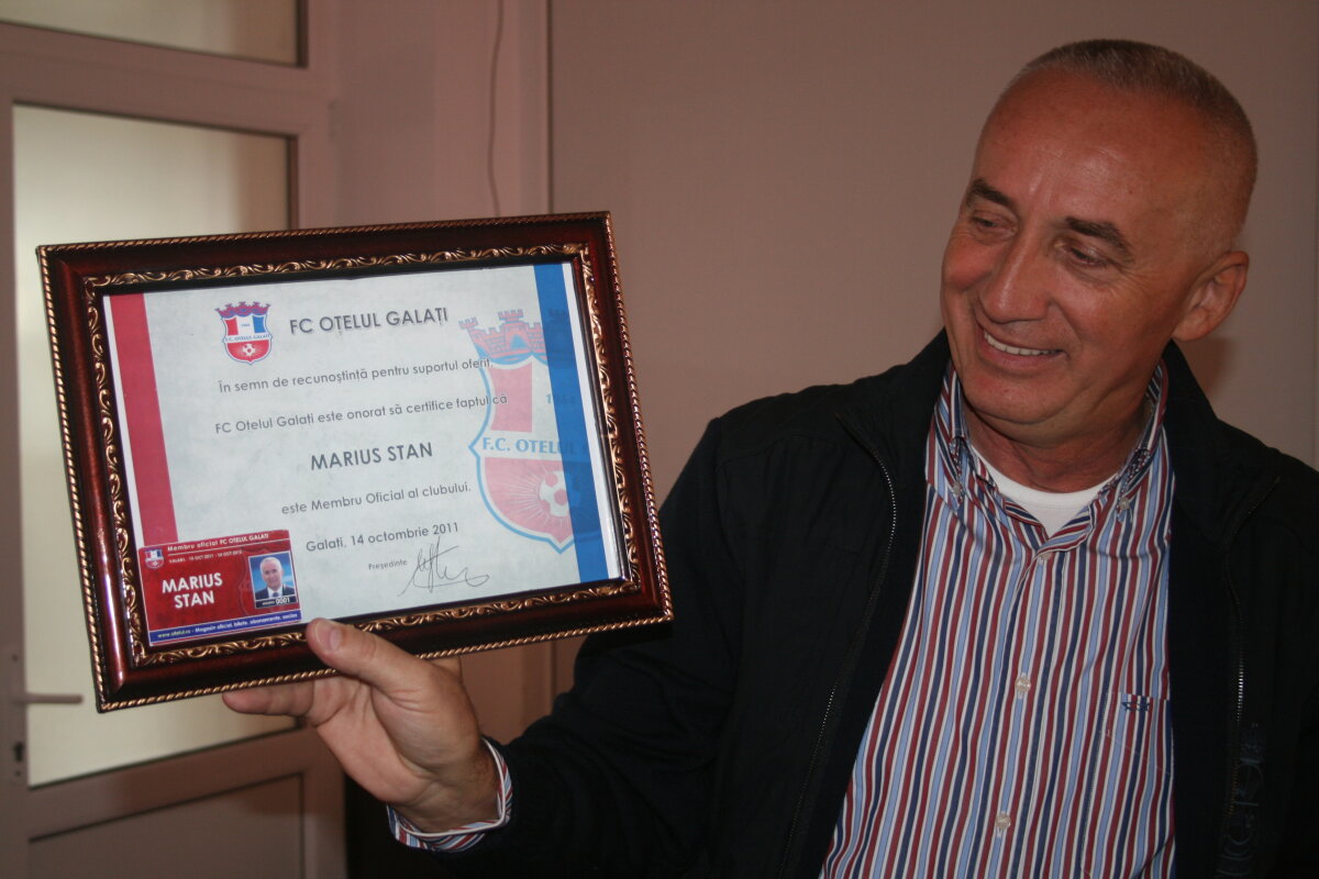 Oţelul calcă pe urmele Barcelonei. Marius Stan e primul "socio"