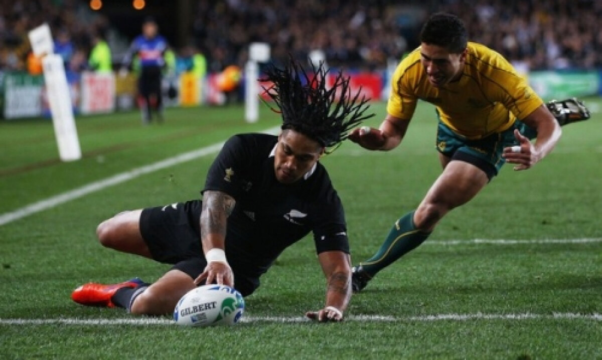 Noua Zeelandă învinge Australia cu 20-6 şi va juca finala CM de Rugby cu Franţa!
