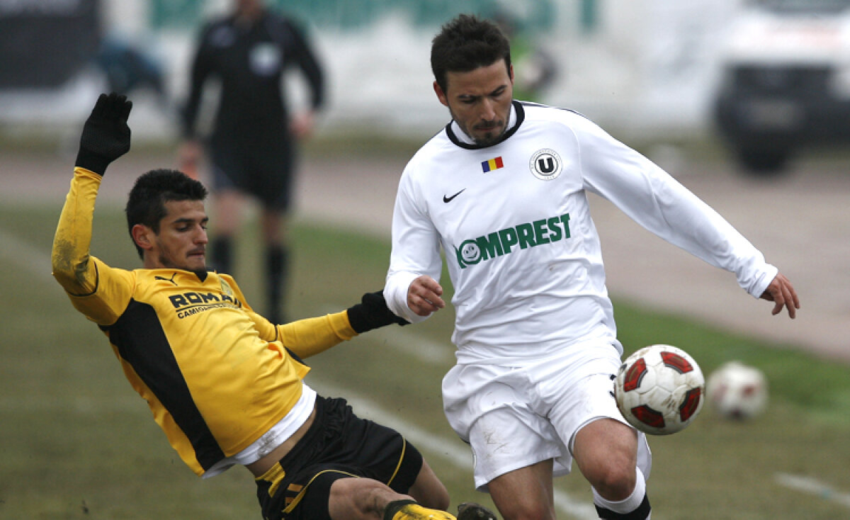 U Cluj a învins Braşovul cu 1-0 şi a urcat pe podium, la un punct de Dinamo!