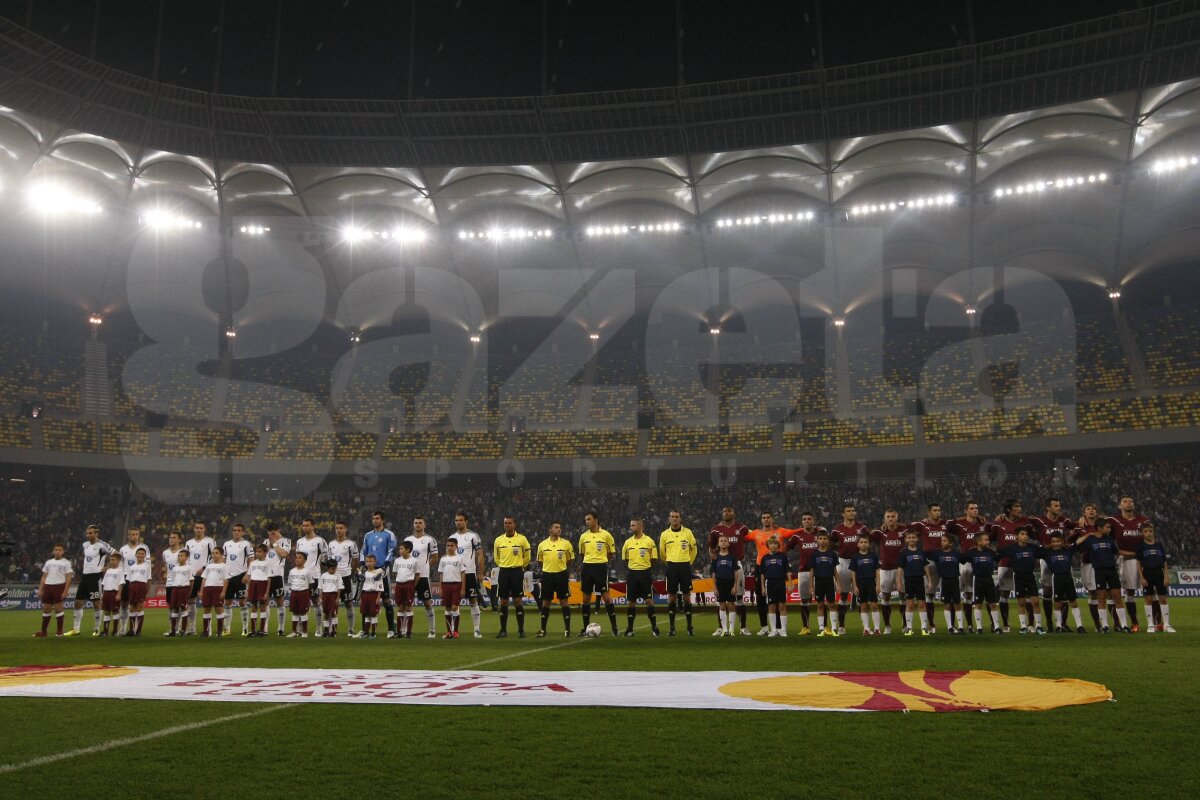 FOTO Rapid a pierdut derby-ul pentru locul doi în Europa League, 0-1 cu Legia