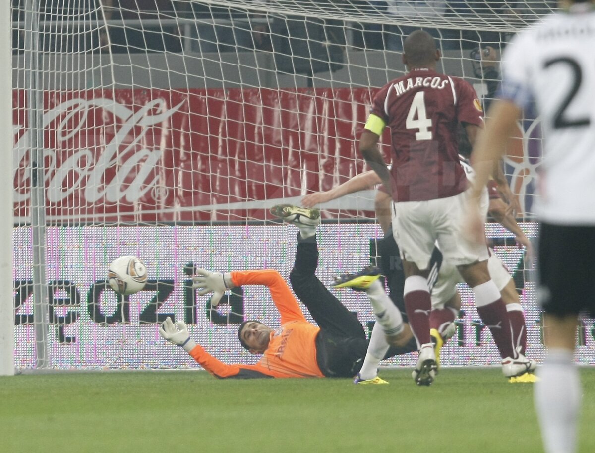 FOTO Rapid a pierdut derby-ul pentru locul doi în Europa League, 0-1 cu Legia