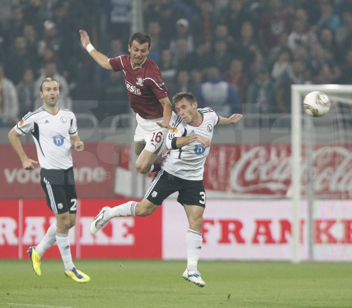FOTO Rapid a pierdut derby-ul pentru locul doi în Europa League, 0-1 cu Legia