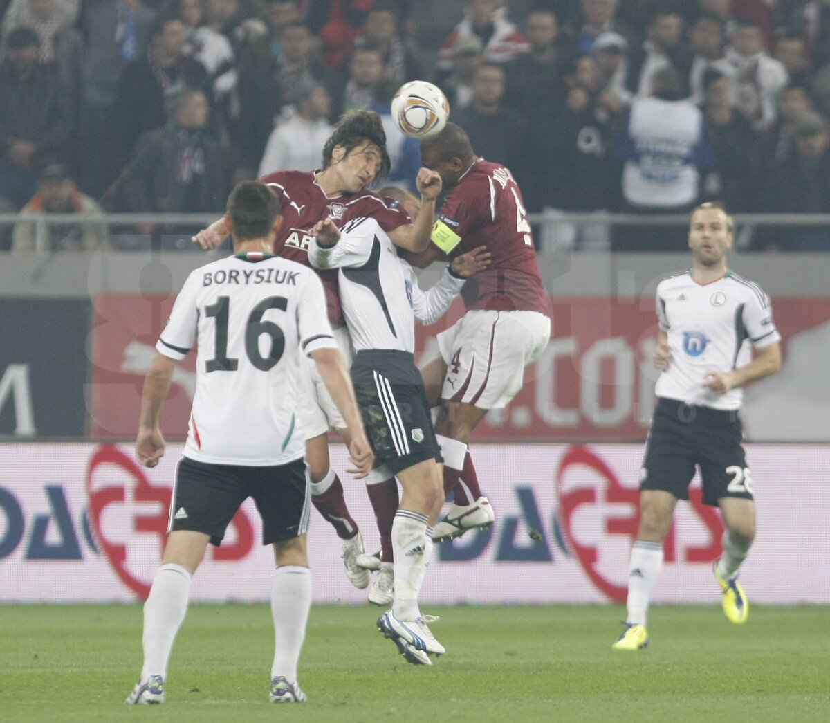 FOTO Rapid a pierdut derby-ul pentru locul doi în Europa League, 0-1 cu Legia