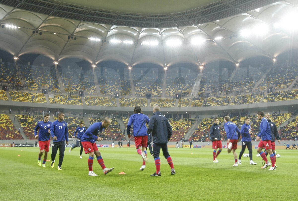 FOTO » Steaua - Rapid 0-0 într-un derby cu scandal