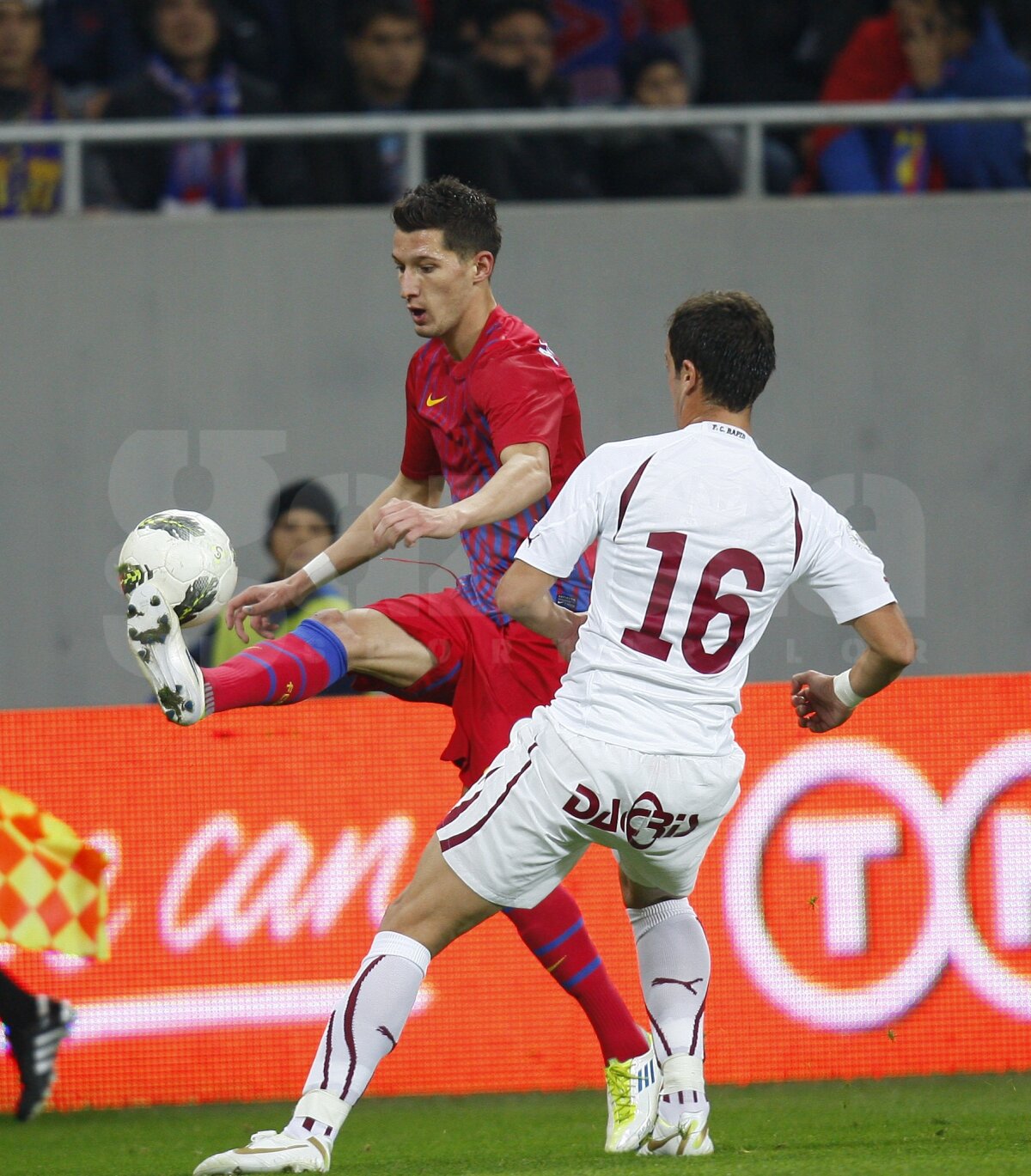 FOTO » Steaua - Rapid 0-0 într-un derby cu scandal