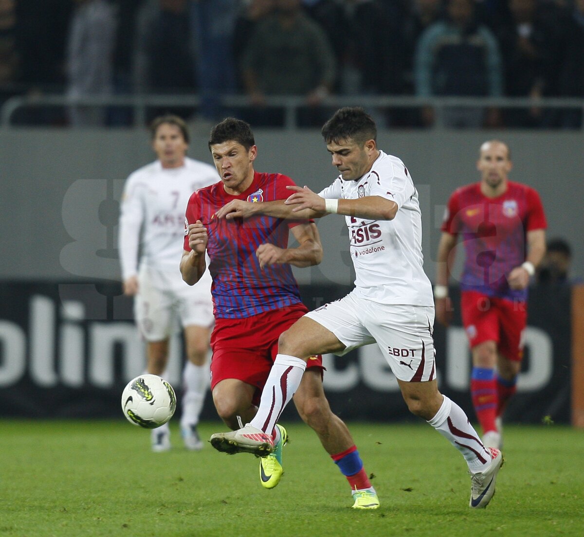 FOTO » Steaua - Rapid 0-0 într-un derby cu scandal