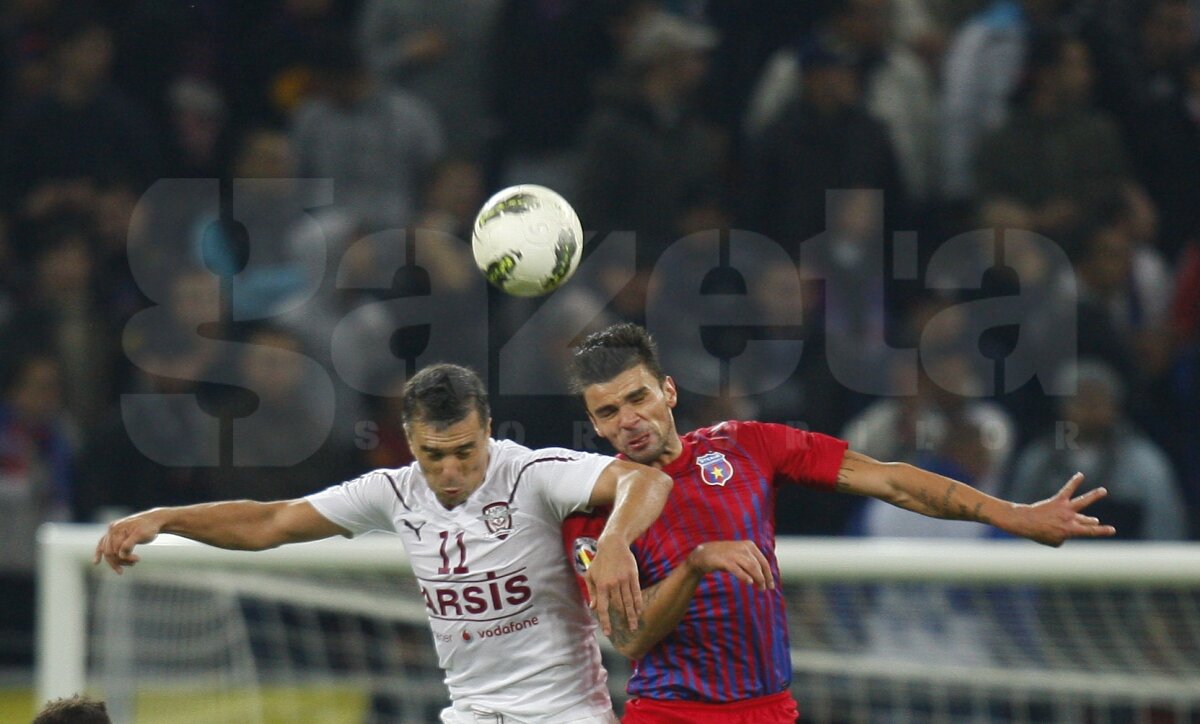 FOTO » Steaua - Rapid 0-0 într-un derby cu scandal