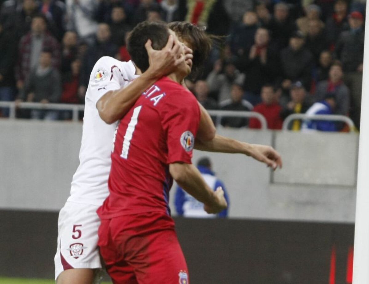 FOTO » Steaua - Rapid 0-0 într-un derby cu scandal