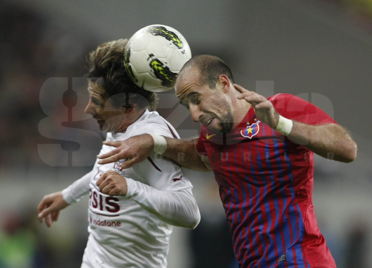 FOTO » Steaua - Rapid 0-0 într-un derby cu scandal