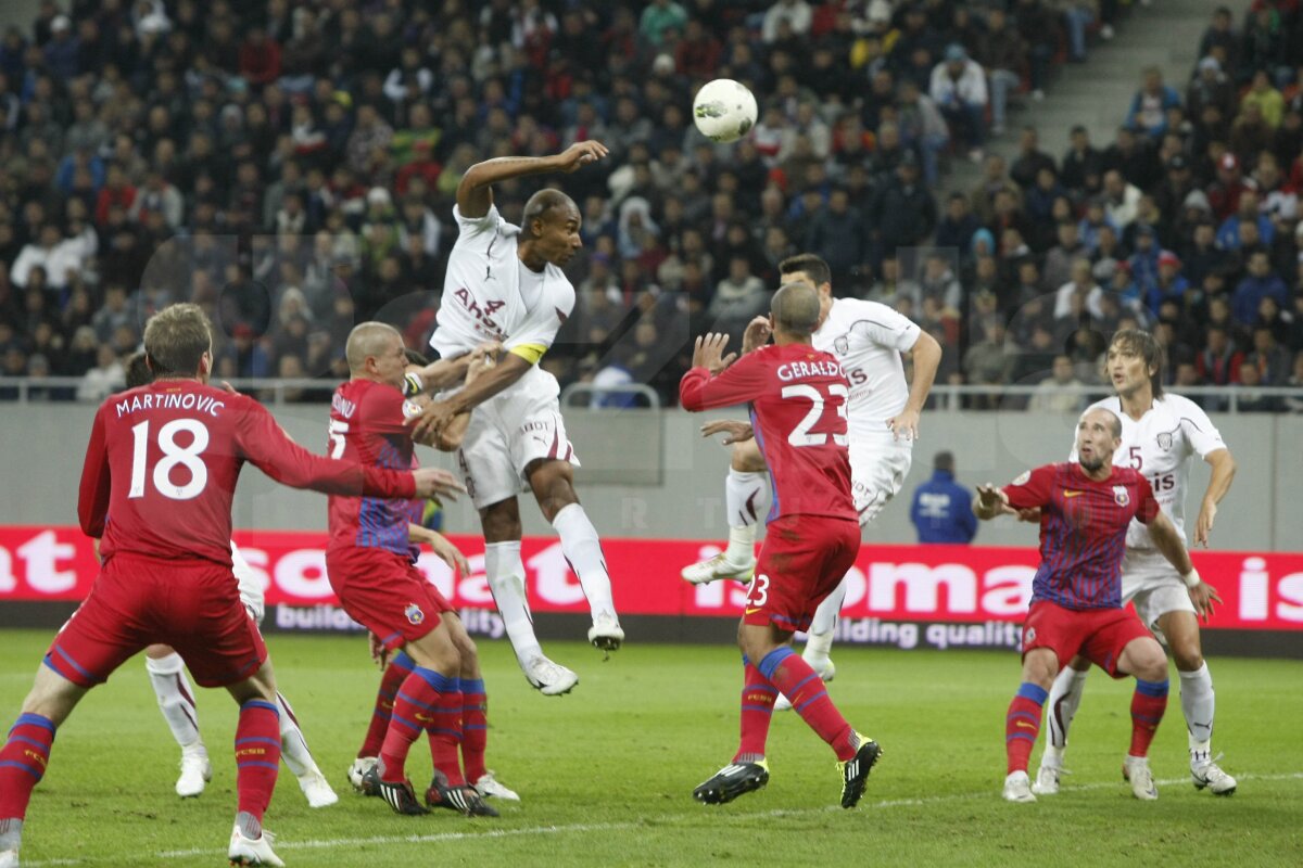 FOTO » Steaua - Rapid 0-0 într-un derby cu scandal