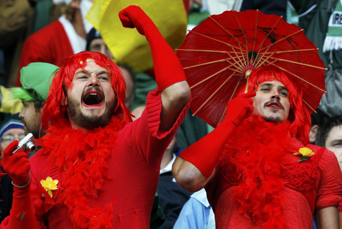 GALERIE FOTO din tribunele Mondialului de rugby » De meserie suporter