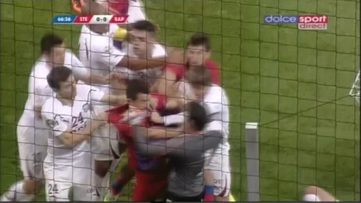 Bătaie ca-n şapte păcate la derby » Vezi imagini de la răfuială