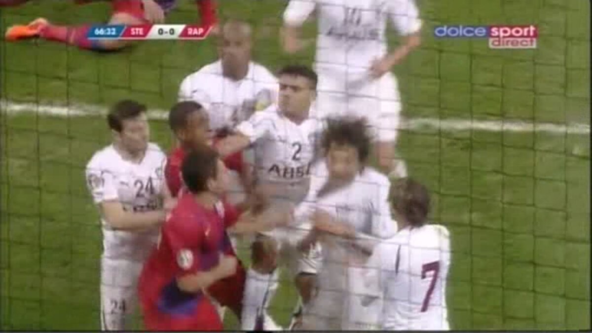 Bătaie ca-n şapte păcate la derby » Vezi imagini de la răfuială