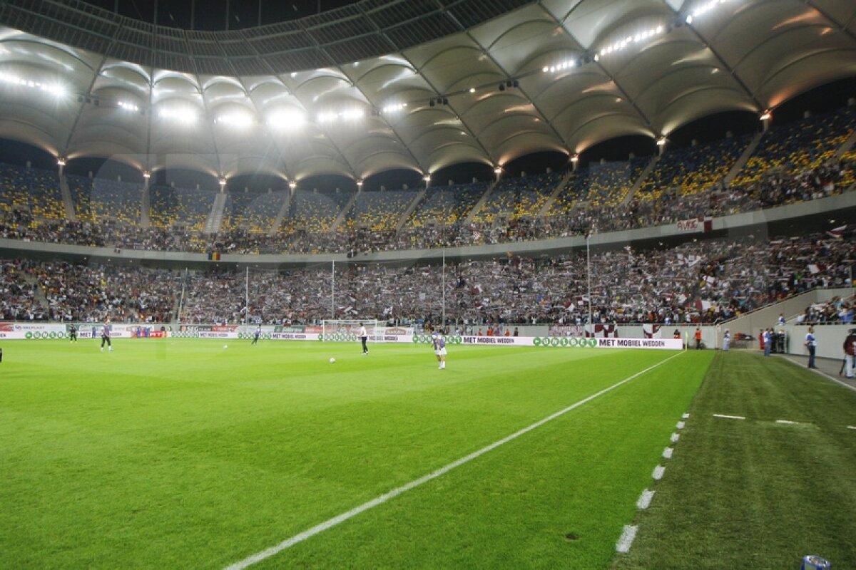 Şase meciuri în mai puţin de o lună pe noul gazon de pe Naţional Arena: "Se vede că s-a jucat mult pe el!"