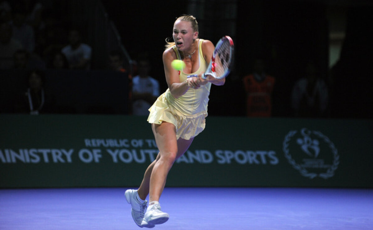 Turneul Campioanelor: Zvonareva a învins-o pe lidera clasamentului WTA