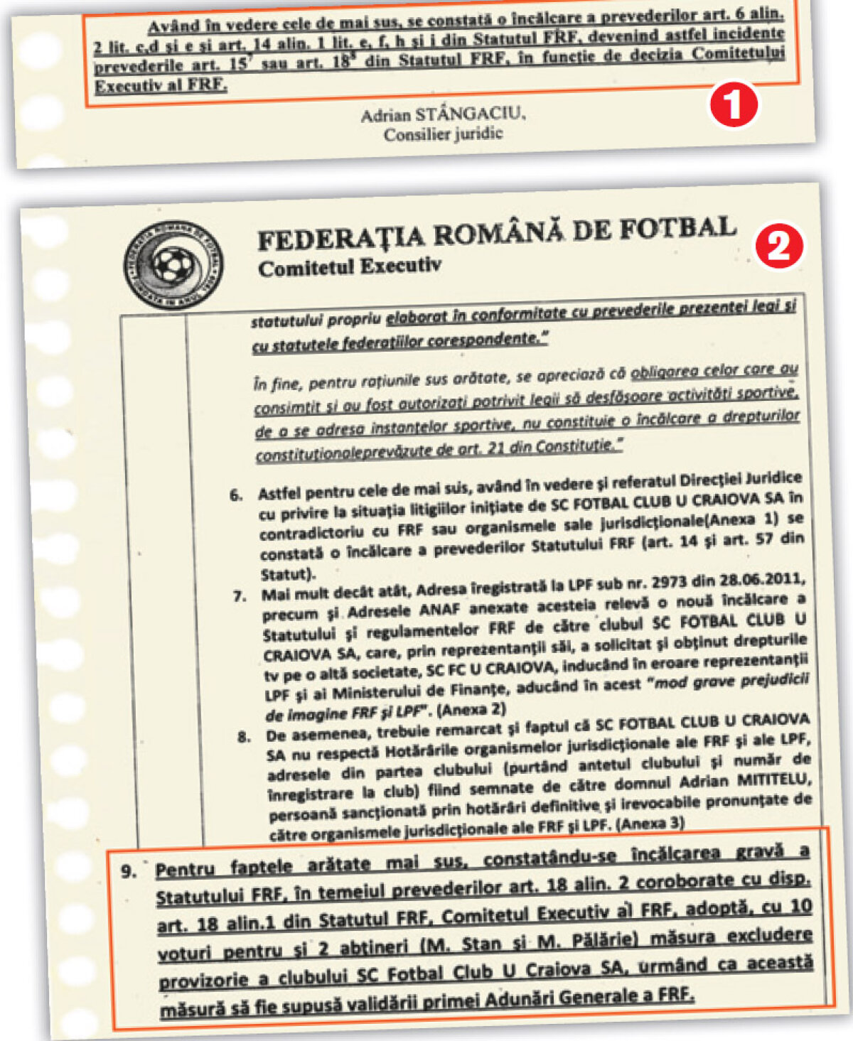 Două ore în casa învinuiţilor » Reportaj la Casa Fotbalului despre cum se disculpă FRF în cazul excluderii Craiovei