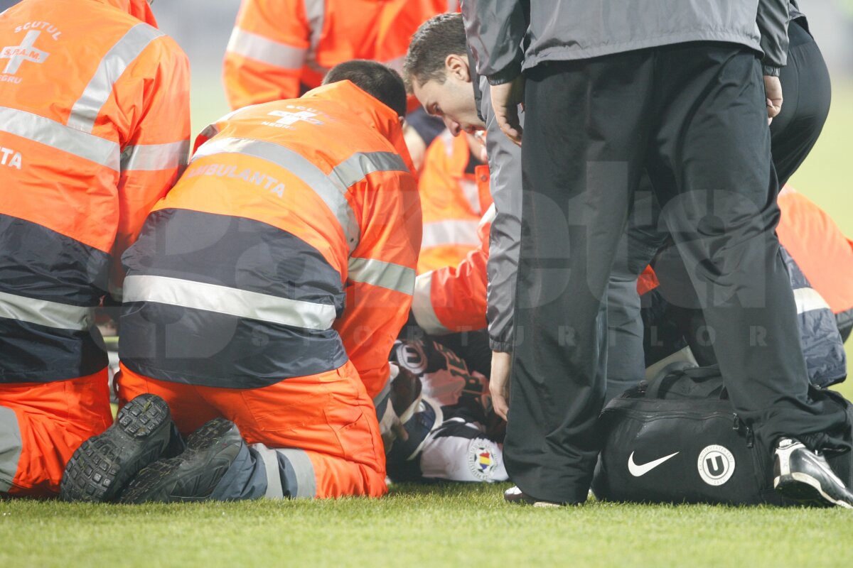 Rus i-a făcut KO apărarea lui Badea: Mendy a ajuns la spital, Grecu s-a ales cu arcada spartă