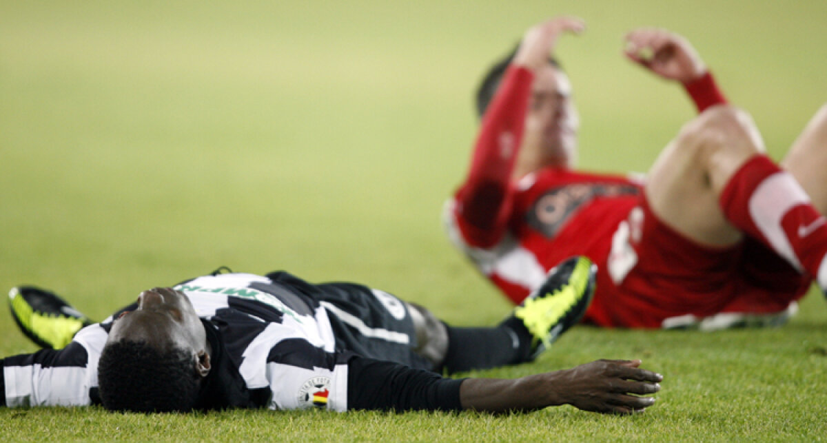 Rus i-a făcut KO apărarea lui Badea: Mendy a ajuns la spital, Grecu s-a ales cu arcada spartă