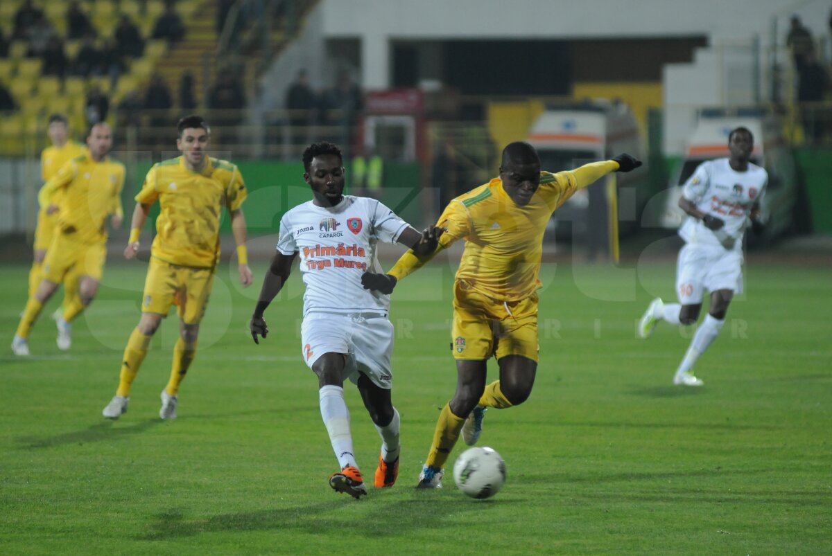 Senzaţionalul Wesley: hattrick în 11 minute la Vaslui - Tg Mureş 4-0