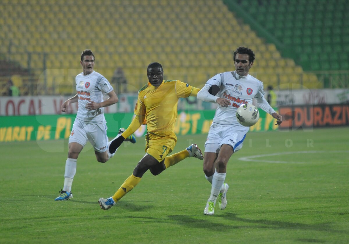 Senzaţionalul Wesley: hattrick în 11 minute la Vaslui - Tg Mureş 4-0