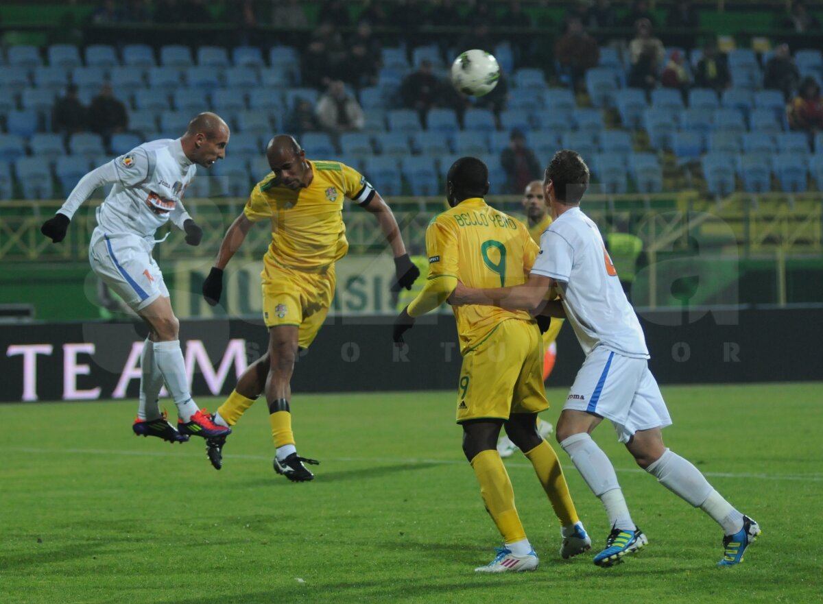 Senzaţionalul Wesley: hattrick în 11 minute la Vaslui - Tg Mureş 4-0