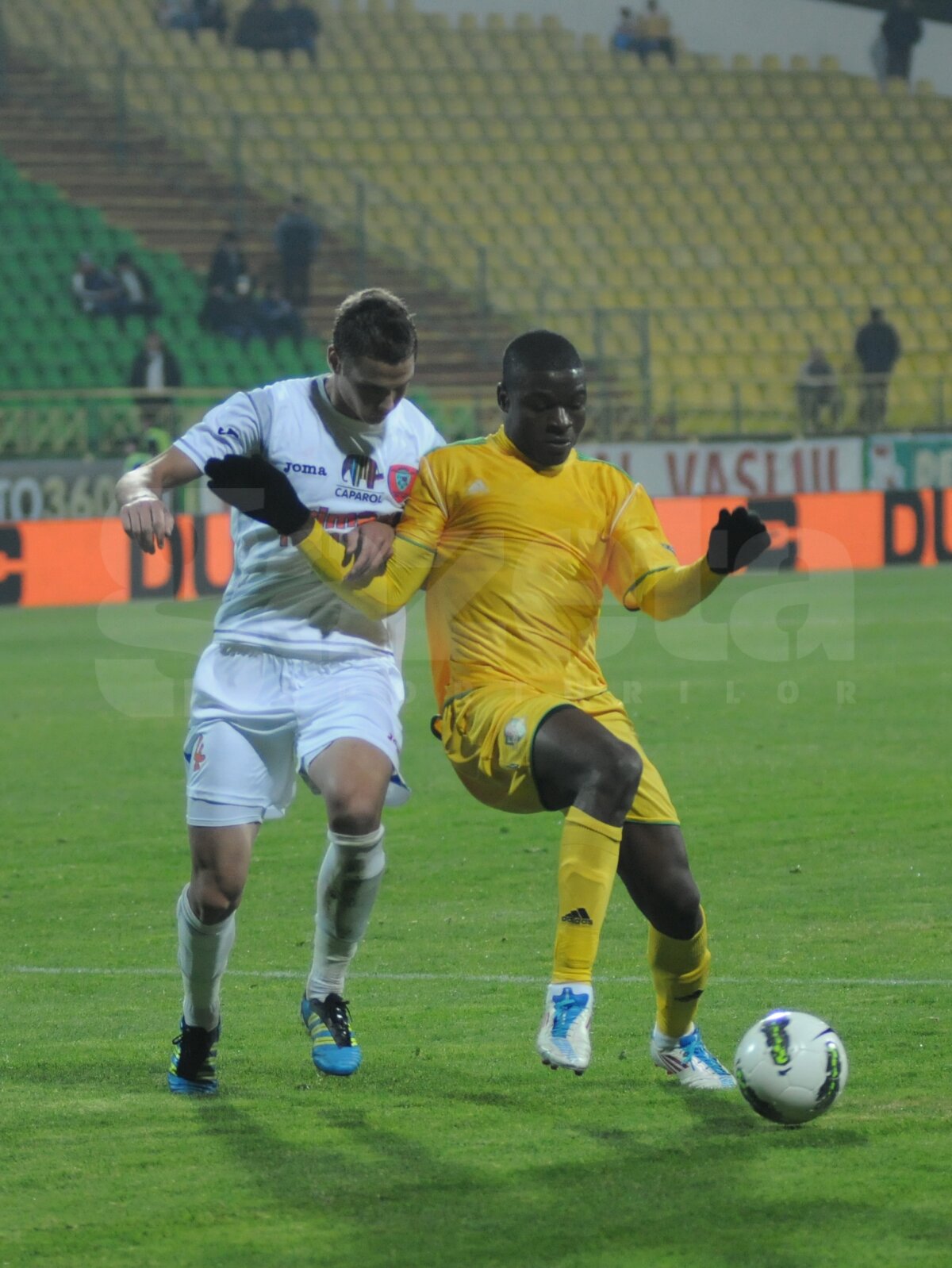 Senzaţionalul Wesley: hattrick în 11 minute la Vaslui - Tg Mureş 4-0
