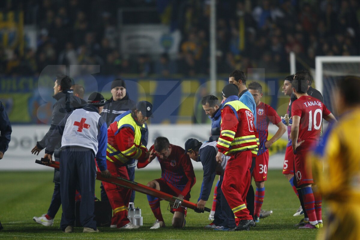 Cronica unui meci tragic Petrolul - Steaua 0-2, suspendat în minutul 45 » Marea irascibilitate