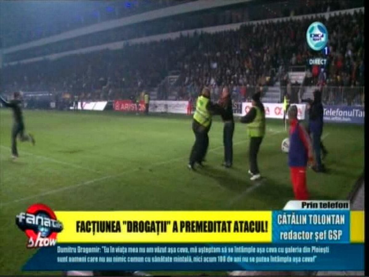 Incidentul de la Ploieşti a fost premeditat » Huliganul din grupul "Drogaţii"