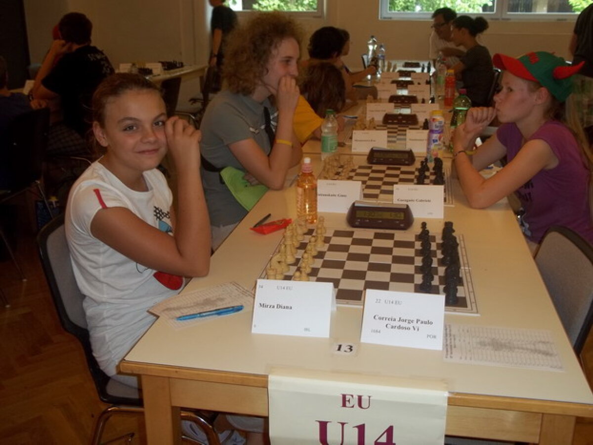 O româncă de 11 ani a cîştigat bronzul la Campionatul European de Şah. Pentru Irlanda!