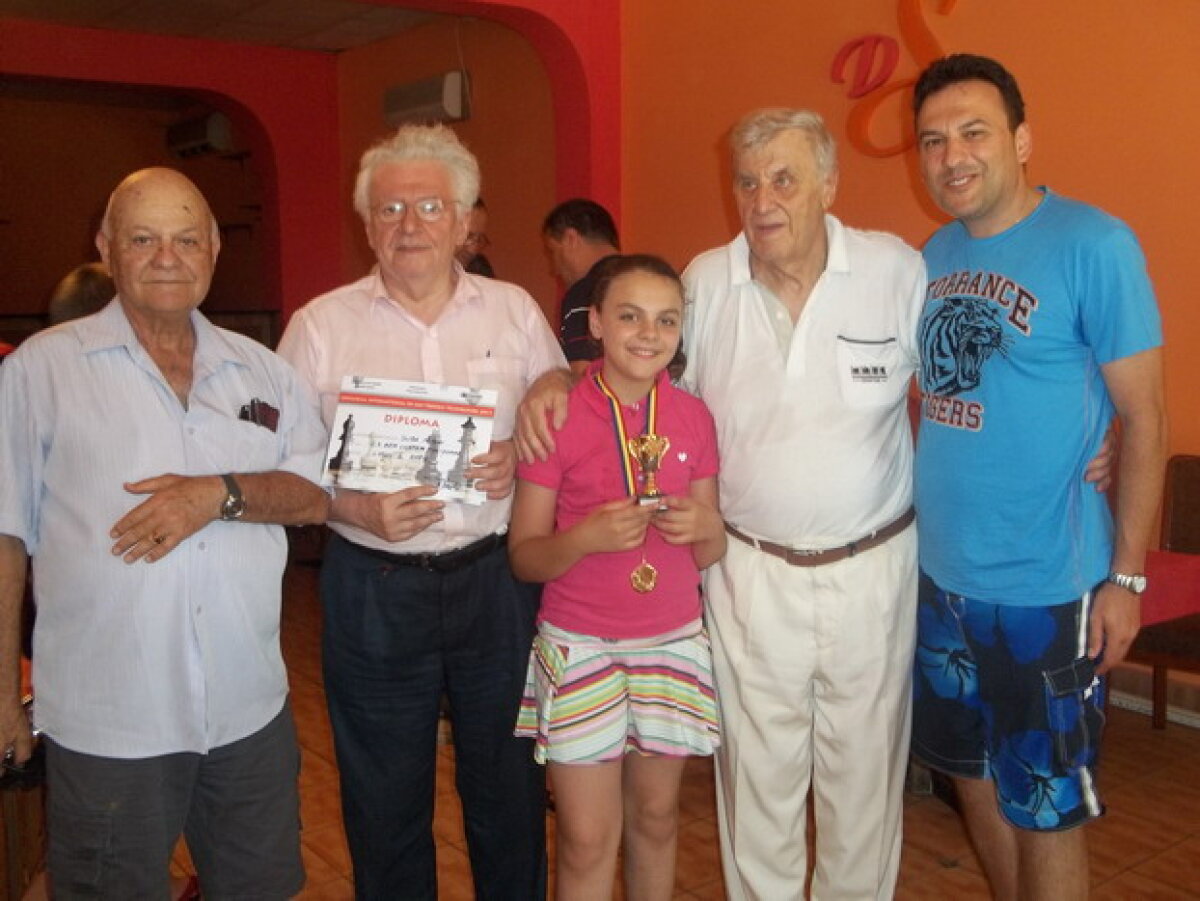 O româncă de 11 ani a cîştigat bronzul la Campionatul European de Şah. Pentru Irlanda!