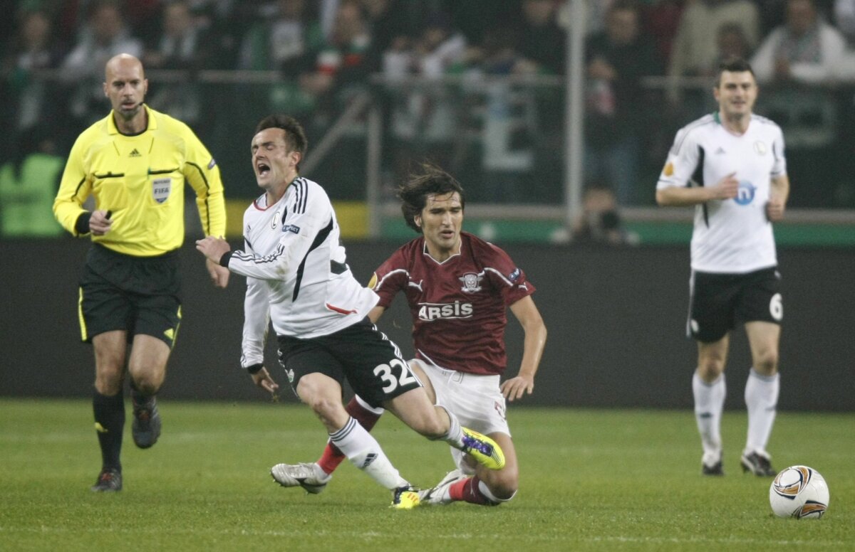 FOTO Rapid e OUT din Europa după 1-3 la Legia