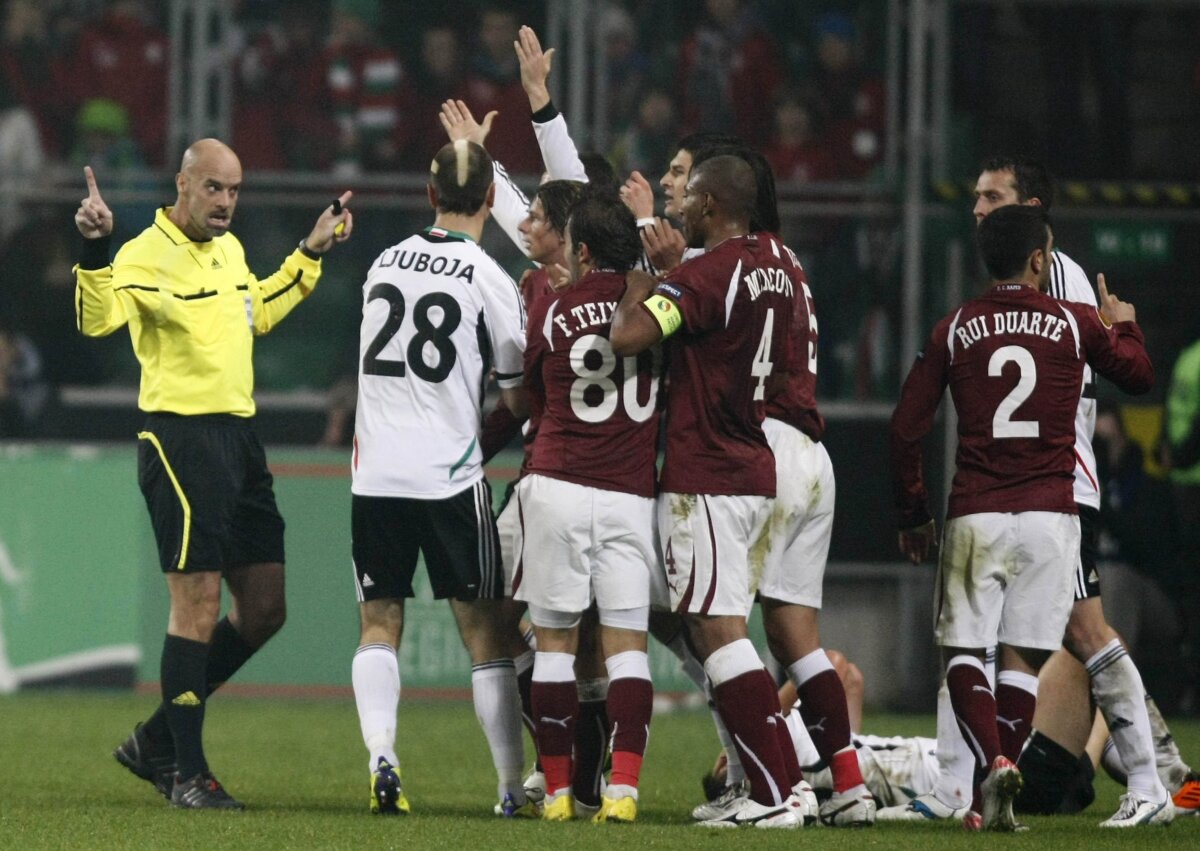 FOTO Rapid e OUT din Europa după 1-3 la Legia