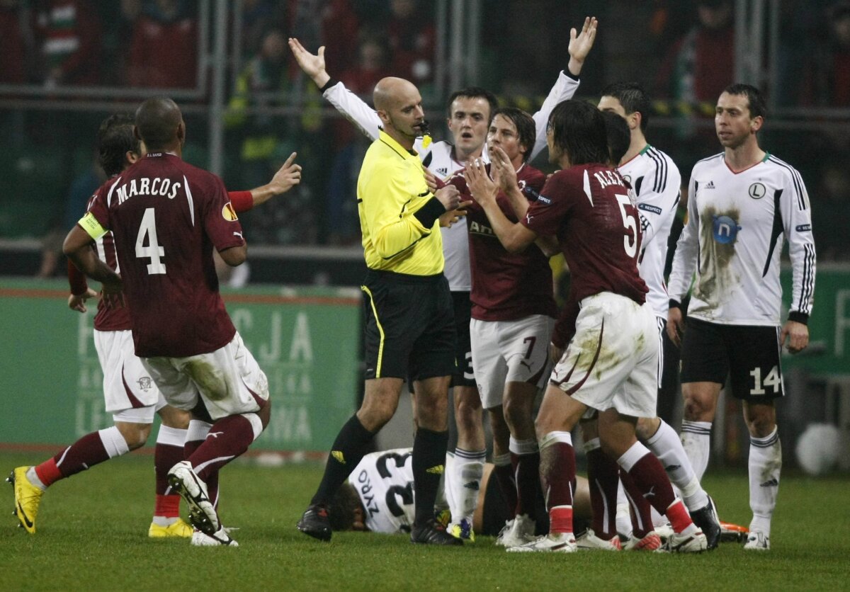 FOTO Rapid e OUT din Europa după 1-3 la Legia