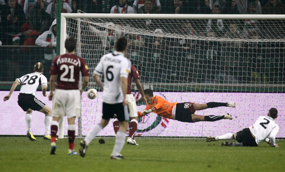 FOTO Rapid e OUT din Europa după 1-3 la Legia