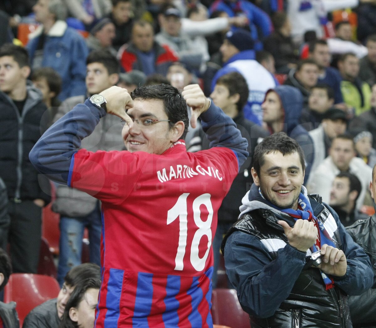 Steaua a cîştigat în 10 oameni în faţa lui Maccabi, 4-2