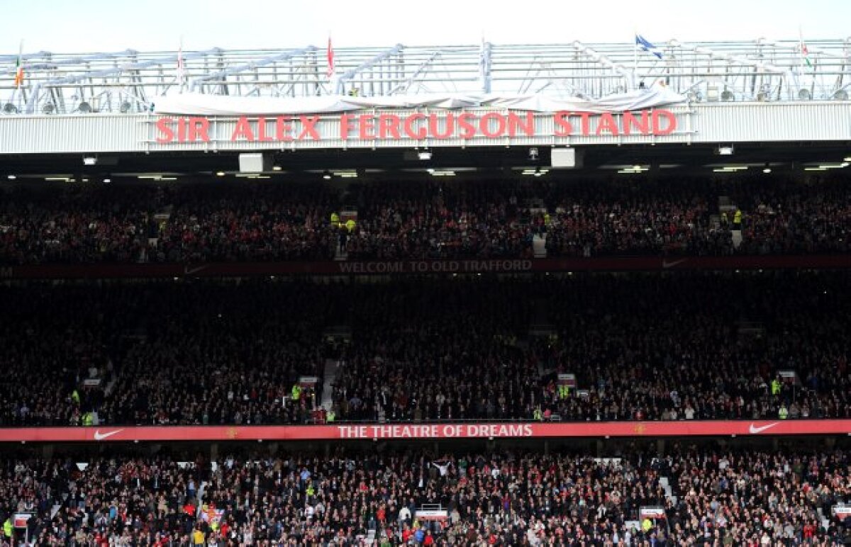 FOTO United a botezat una din tribunele de pe Old Trafford cu numele lui Sir Alex