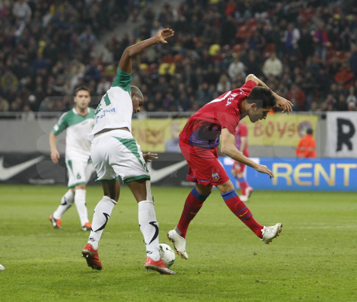FOTO Steaua - Chiajna 2-1 A treia victorie consecutivă pentru echipa lui Ilie Stan
