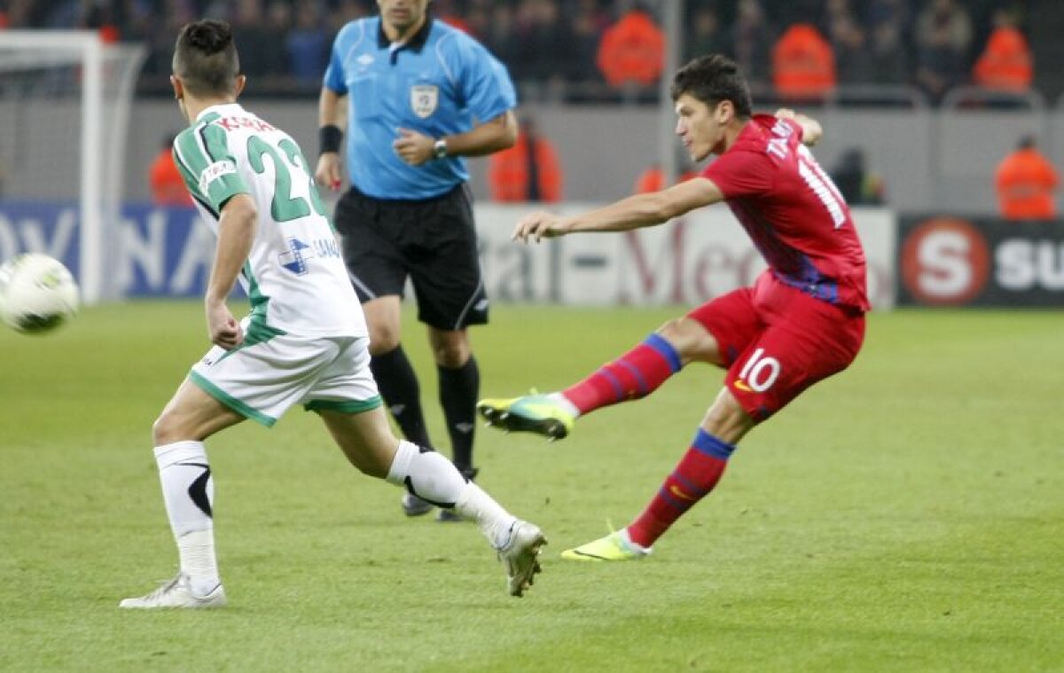 FOTO Steaua - Chiajna 2-1 A treia victorie consecutivă pentru echipa lui Ilie Stan