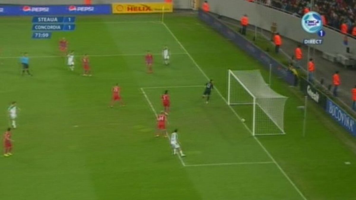 Steaua s-a chinuit să bată Chiajna » Roşu norocos