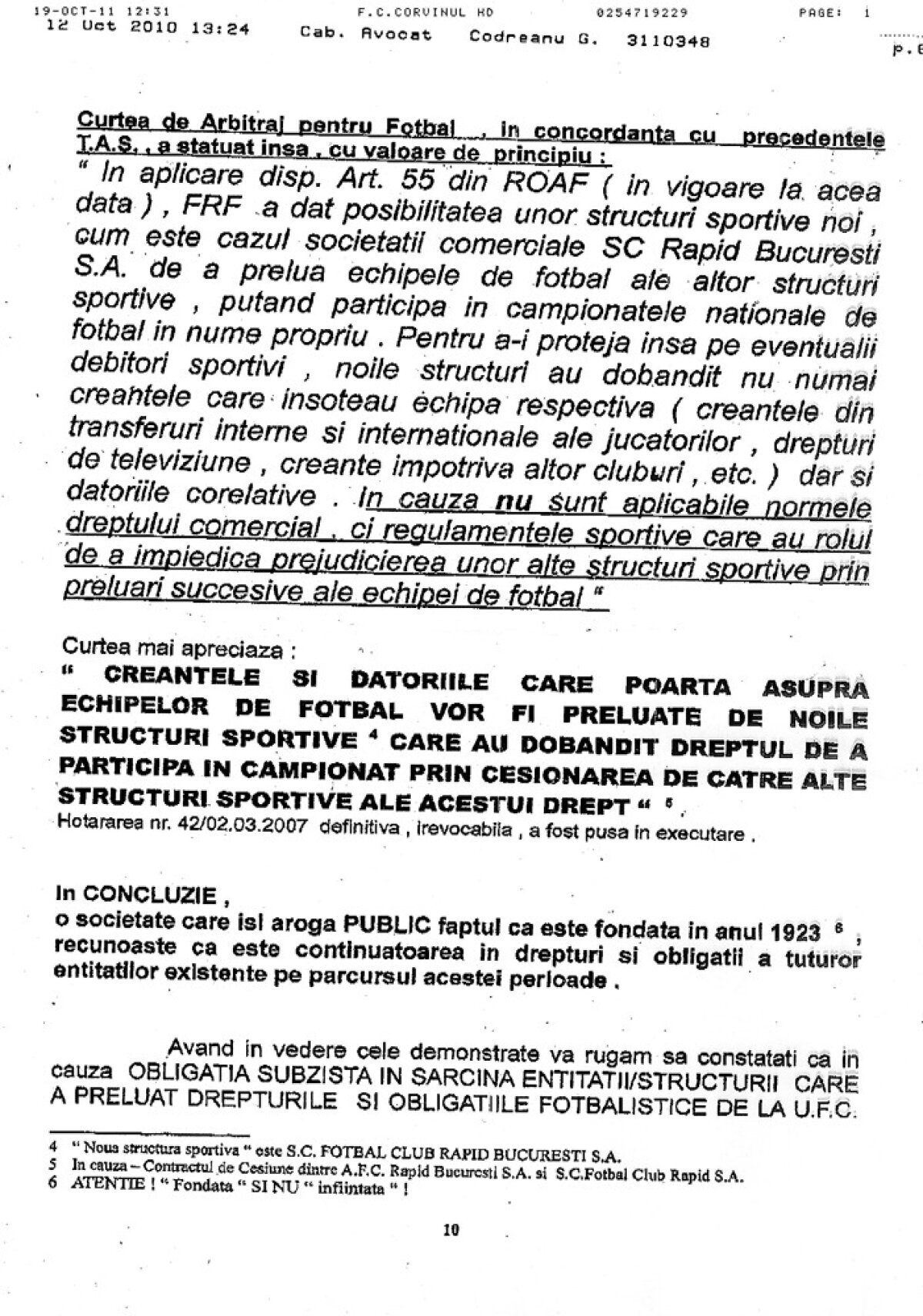 FRF e cercetată de DNA pentru că nu aplică o hotărîre judecătorească definitivă » Explodează "dosarul Lobonţ"!