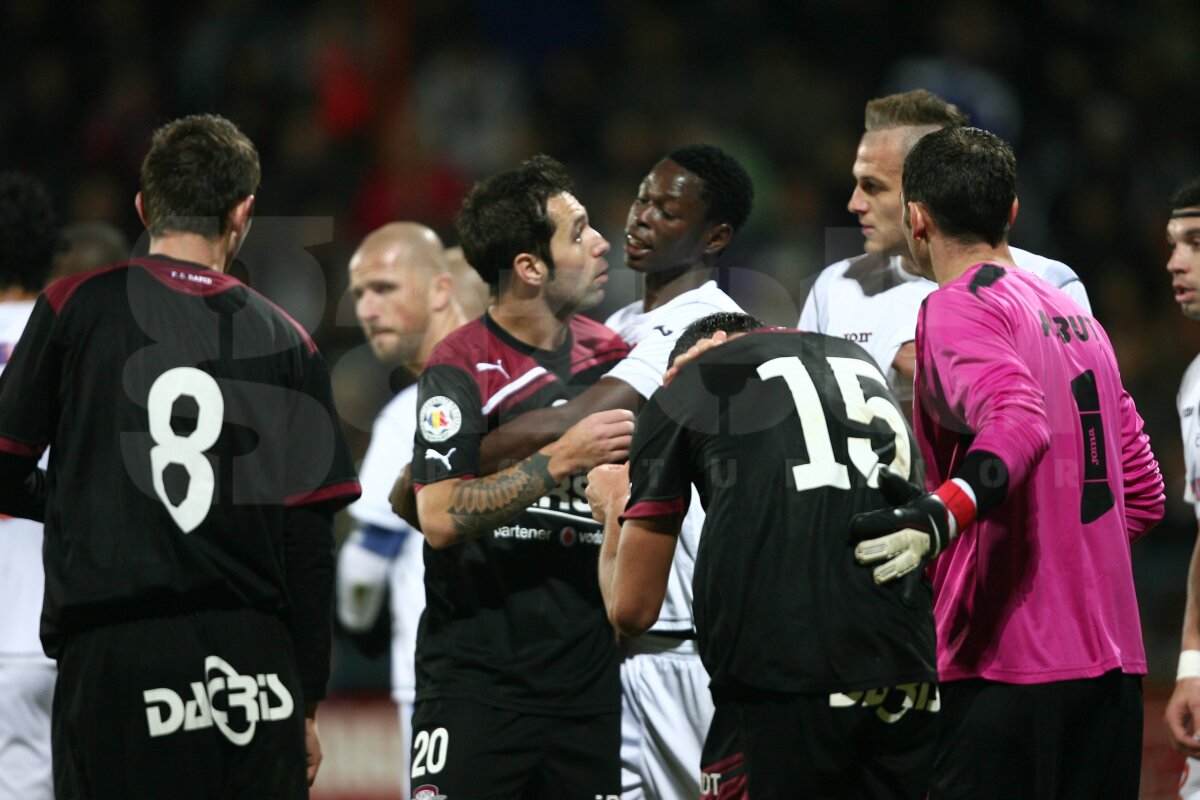 VIDEO » Rapid a ajuns la două puncte de Dinamo după victoria cu 2-0 de la Tg. Mureş